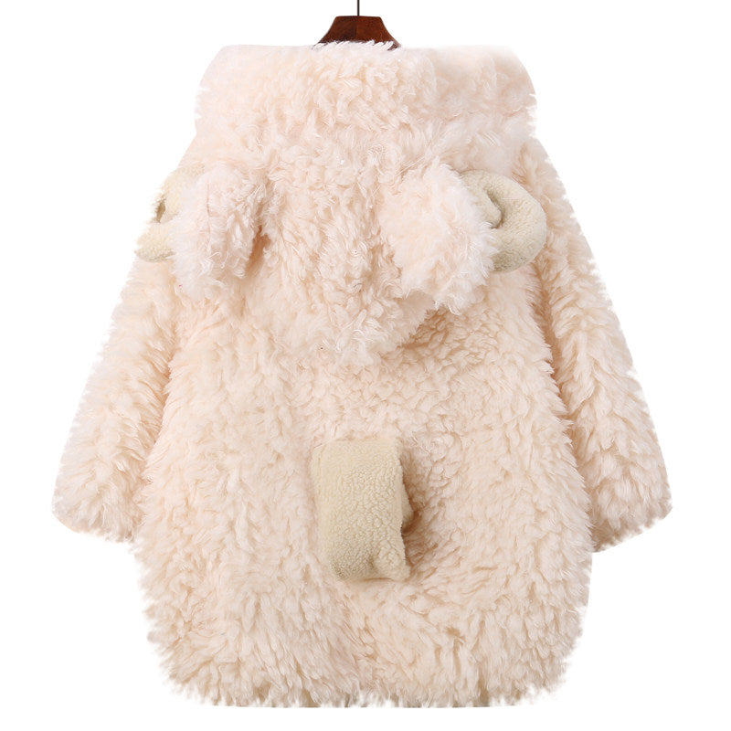 Sheep 2024 fur sweatshirt