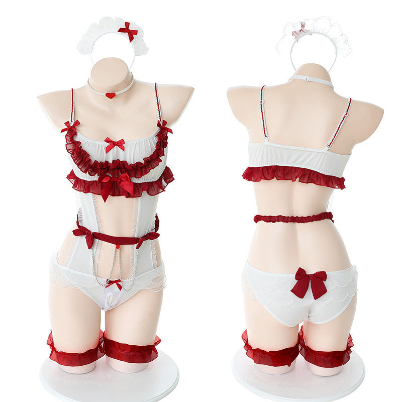 Cute Bow Conjoined Lingeries AD12636 – Andester