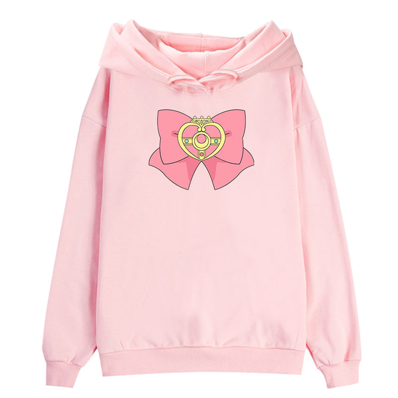 Pink sailor moon sales hoodie