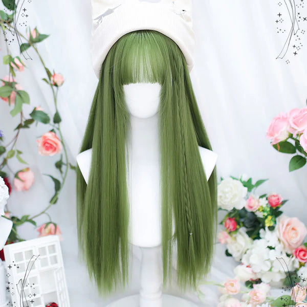 Green Cosplay Wigs AD21064