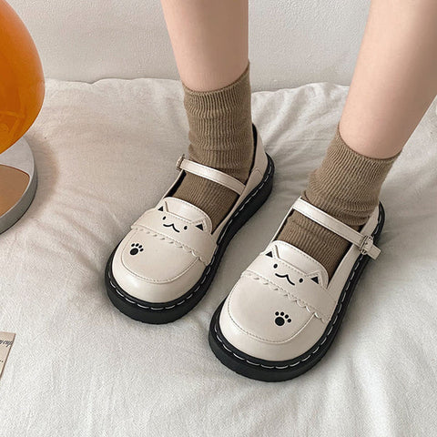 Cute Cat Flat Shoes  AD21087