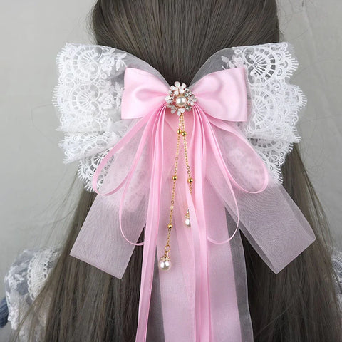 Long Tail Bow Hair Pin AD21164