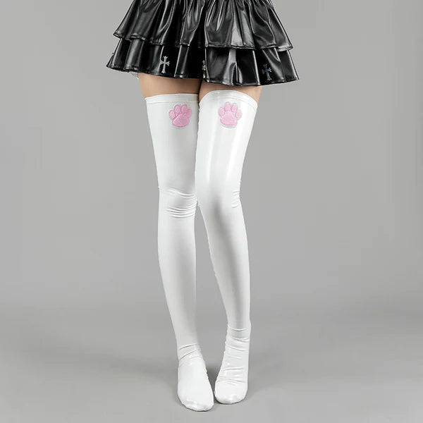 Kawaii Pu Cat Claw Stockings  AD21076