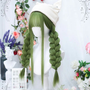 Green Cosplay Wigs AD21064