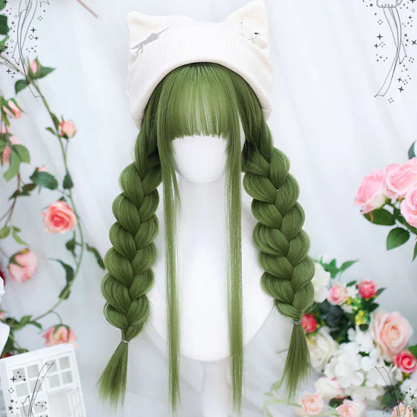 Green Cosplay Wigs AD21064