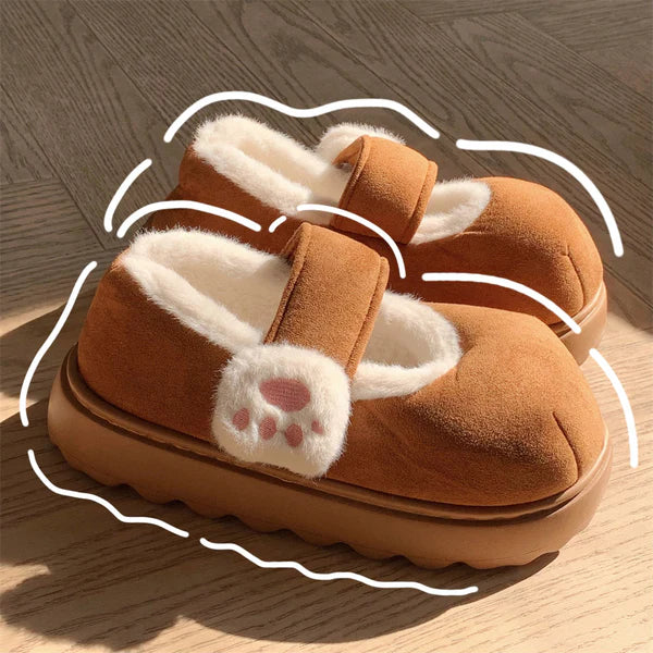 Cute Cat Paw Warm Shoes AD21058