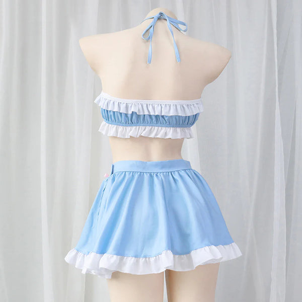 Blue Bow Maid Set AD21150