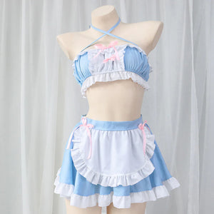 Blue Bow Maid Set AD21150