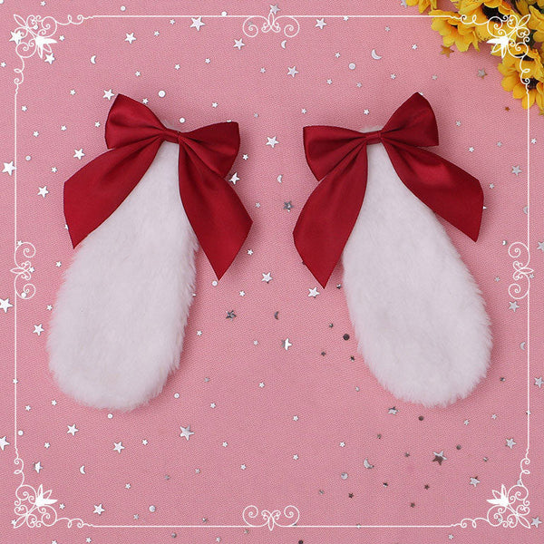 Lolita Bow Bunny Ear Hairpin AD21161