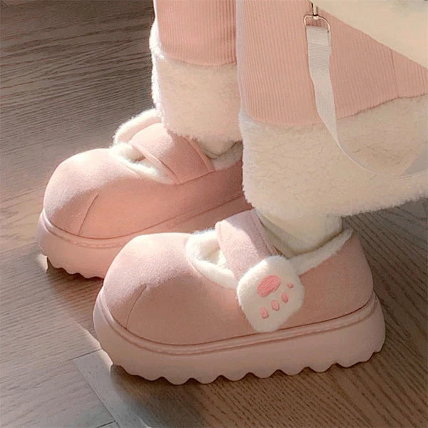 Cute Cat Paw Warm Shoes AD21058