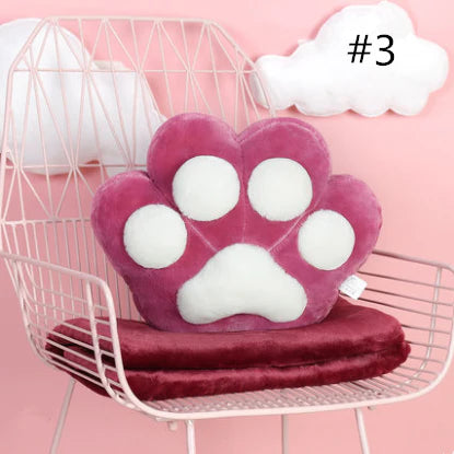 Cat Paw Pillow + Blanket AD21125