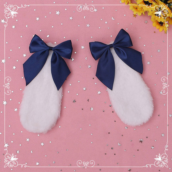 Lolita Bow Bunny Ear Hairpin AD21161