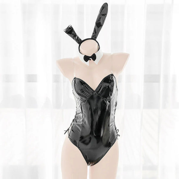 Cute Rabbit Black Lingerie AD21131