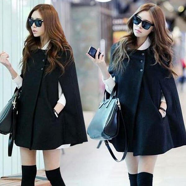 Fashion Women Cape Coat AD0231