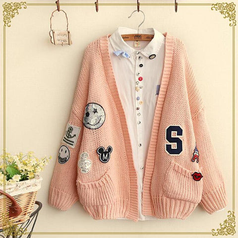 Cute kawaii students sweater coat AD0094