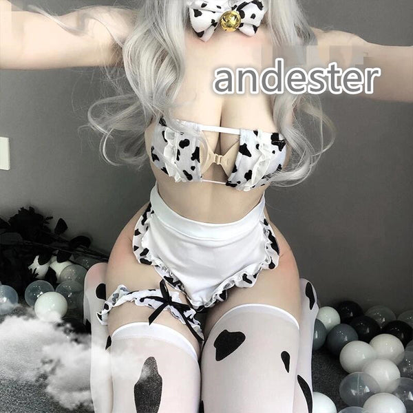 Sexy Cow Maid Set AD11106