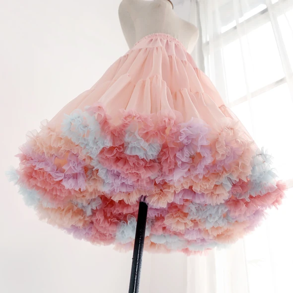 Rainbow Lolita Tutu Skirt AD12246