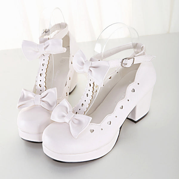 Cosplay Lolita Bow Heels AD10157