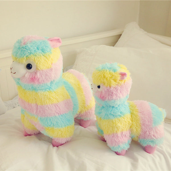 Rainbow Alpaca Alpacasso Plush AD11240