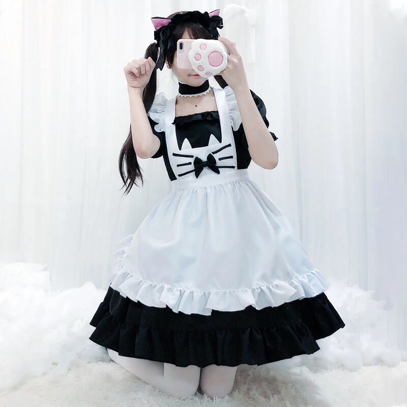 Cute Cat Maid Dress AD12790 Andester